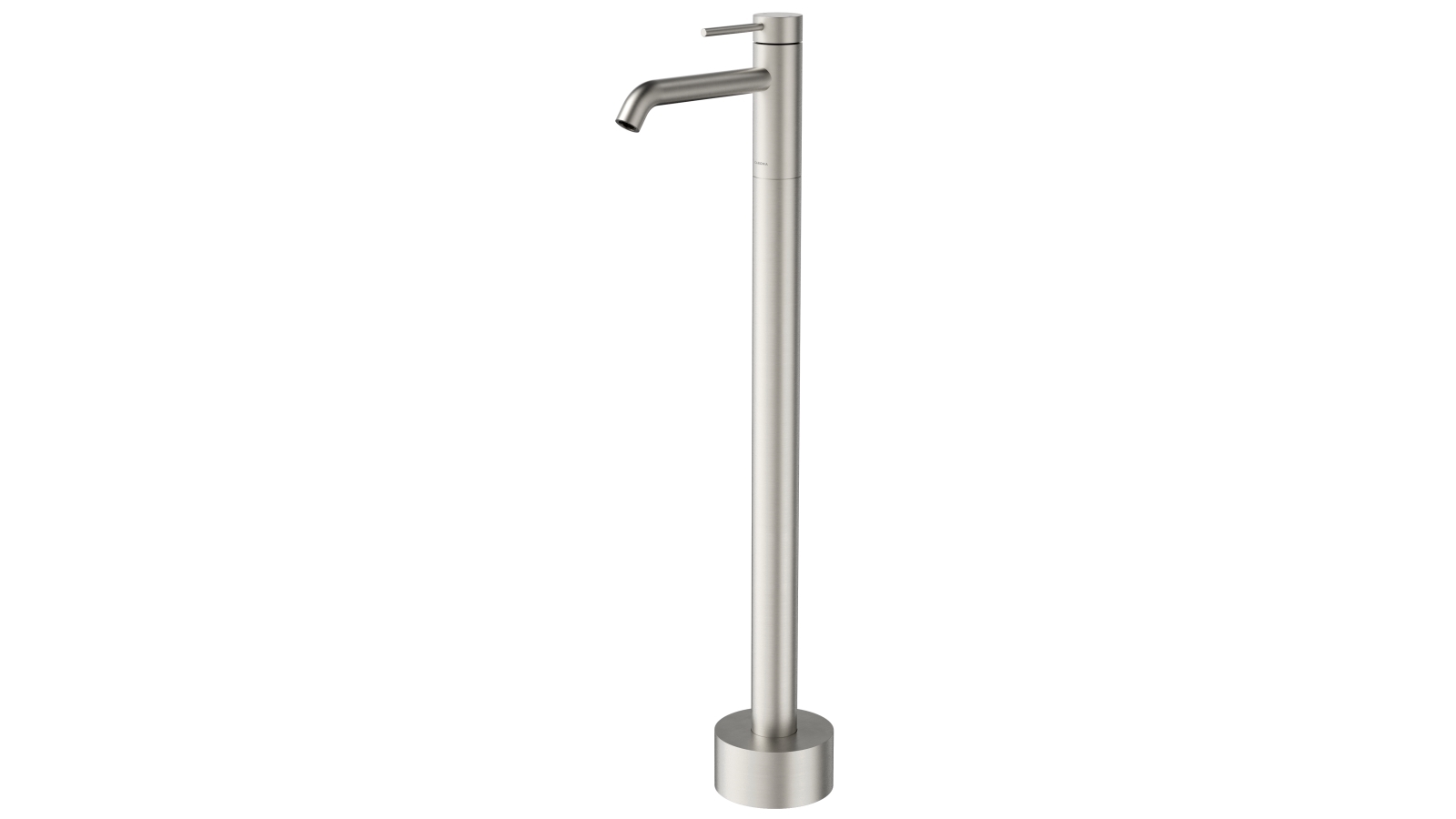 Caroma Liano II Freestanding Bath Filler - Brushed Nickel