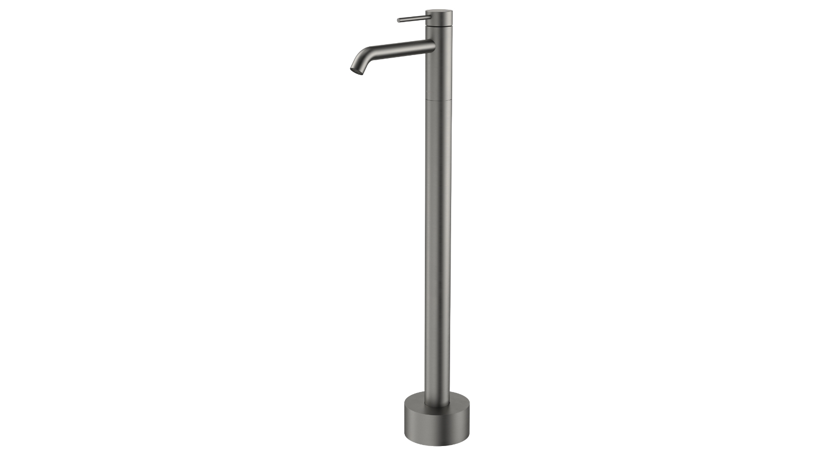 Caroma Liano II Freestanding Bath Filler - Gunmetal