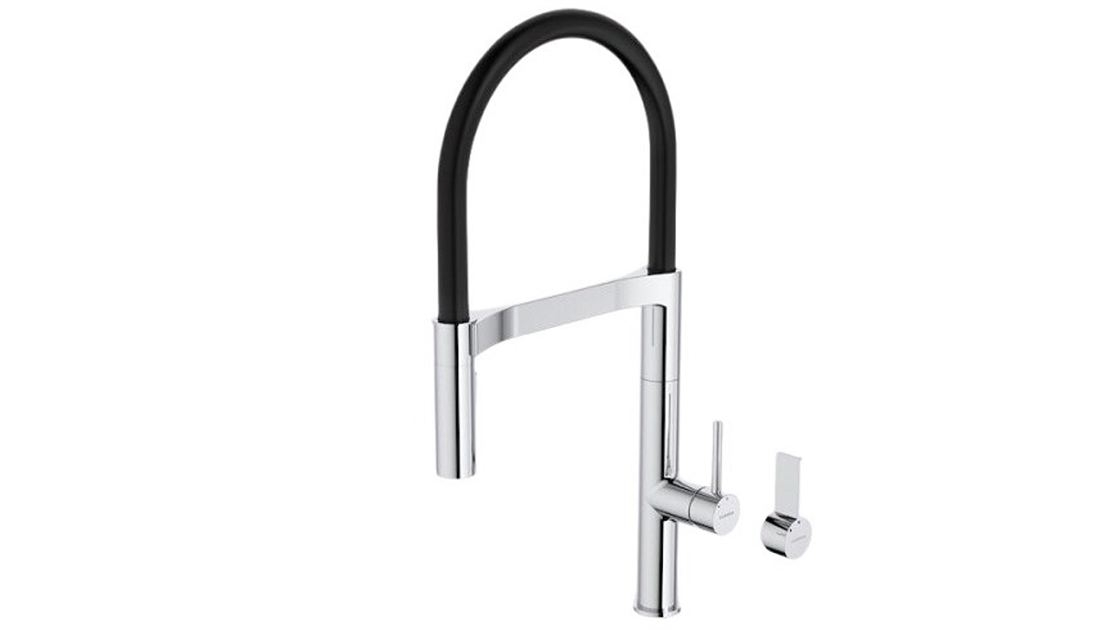 Caroma Liano II Pull Down Sink Mixer with Dual Spray - Chrome