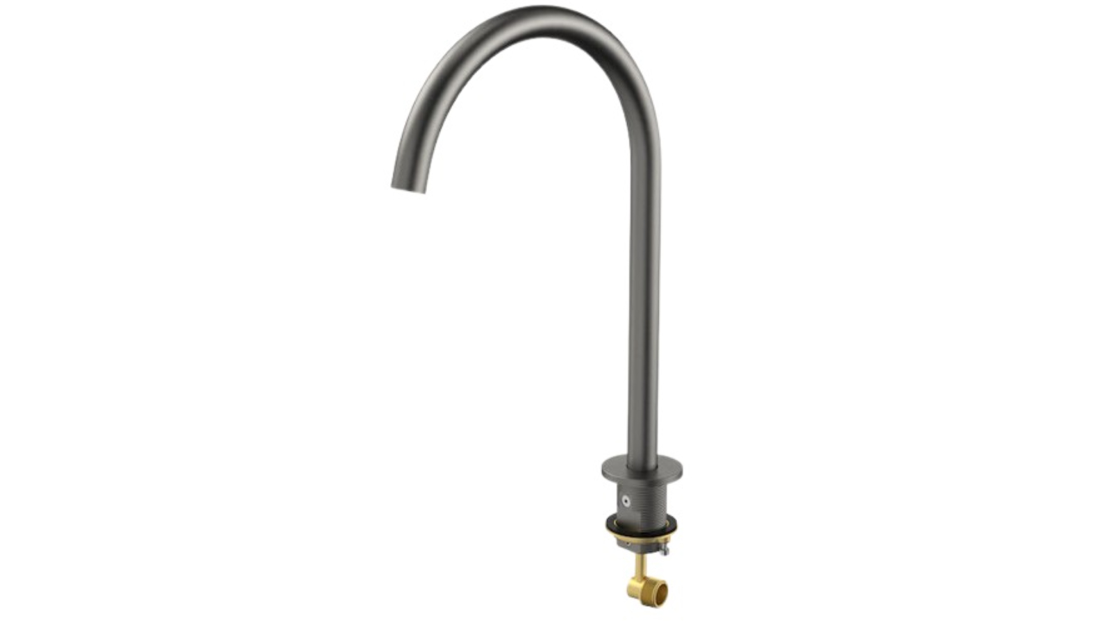 Caroma 200mm Liano II Hob Swivel Outlet - Gunmetal