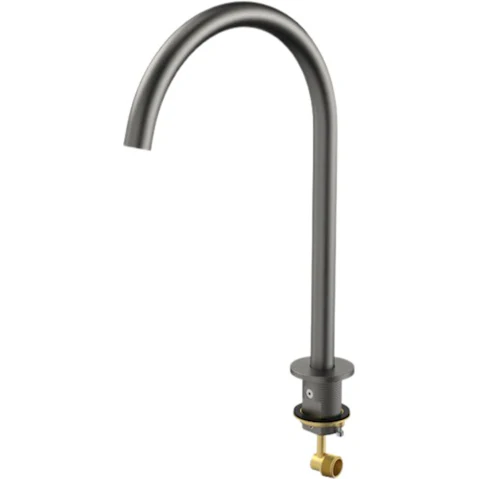 Caroma 200mm Liano II Hob Swivel Outlet - Gunmetal