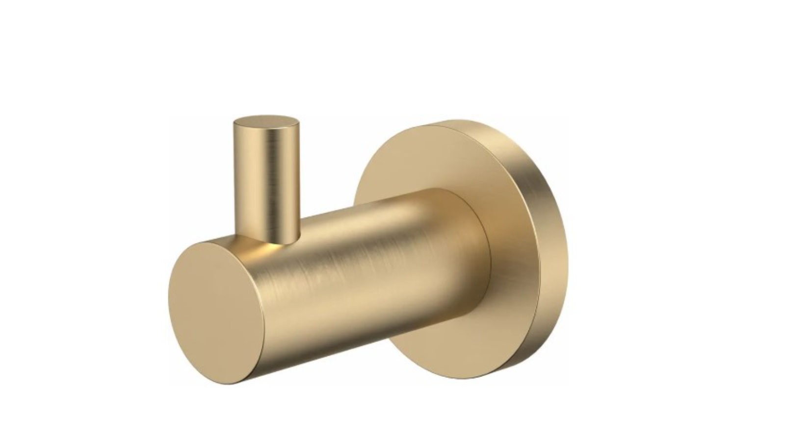 Caroma Liano II Robe Hook - Brushed Brass