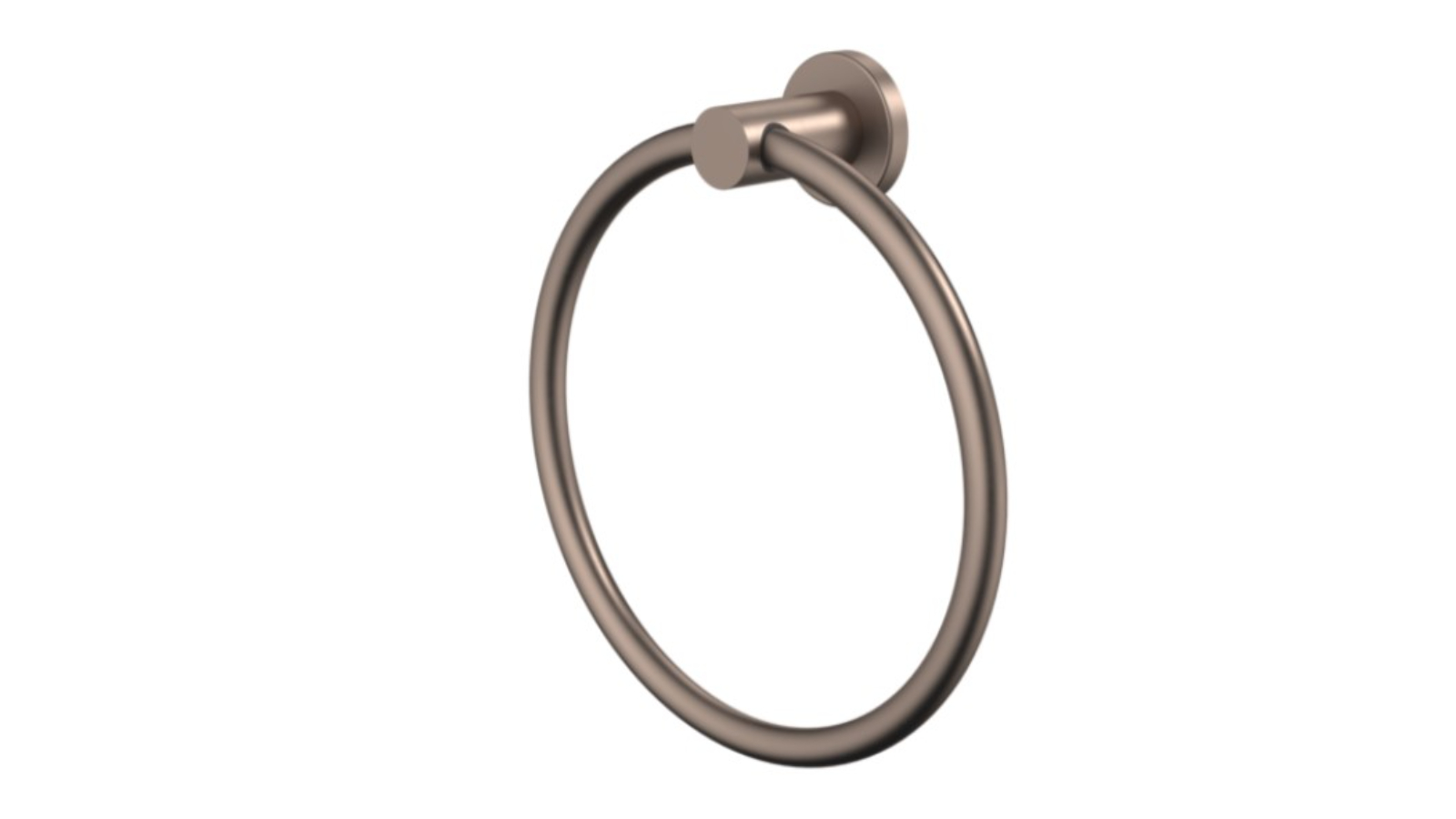 Caroma Liano II Towel Ring - Brushed Bronze