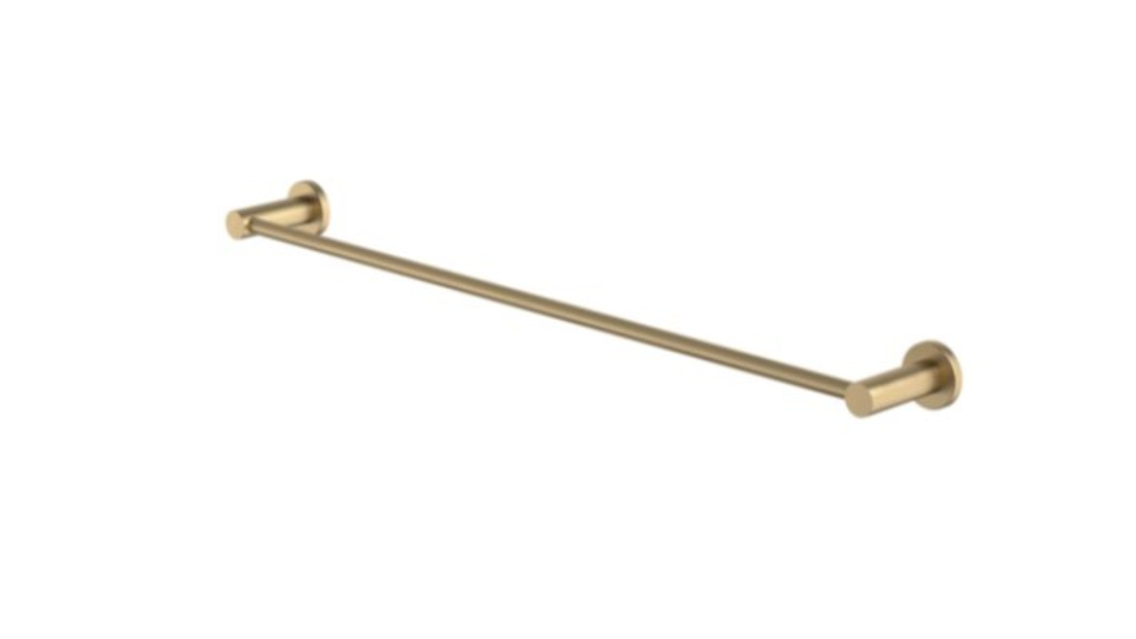 Caroma Liano II 640mm Single Towel Rail - Brushed Brass