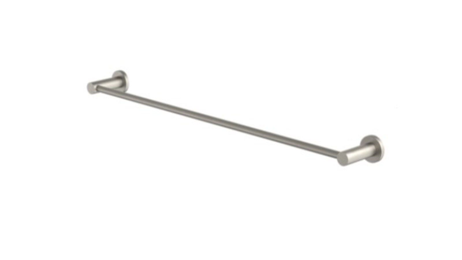 Caroma Liano II 640mm Single Towel Rail - Brushed Nickel