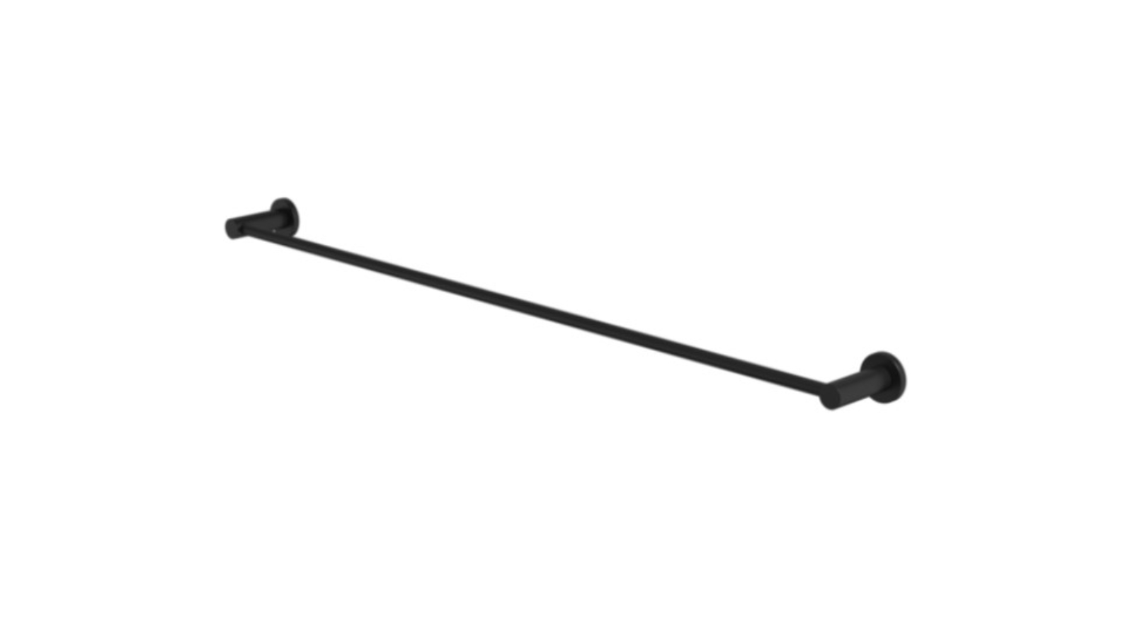 Caroma Liano II 840mm Single Towel Rail - Matte Black
