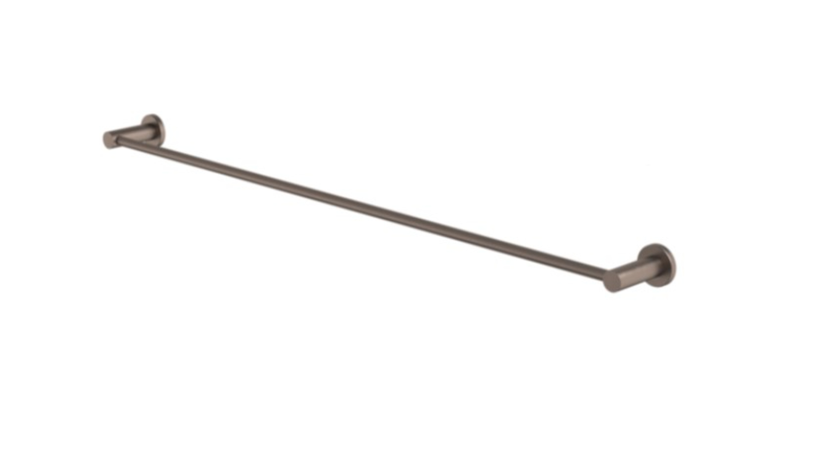 Caroma Liano II 840mm Single Towel Rail - Brushed Bronze
