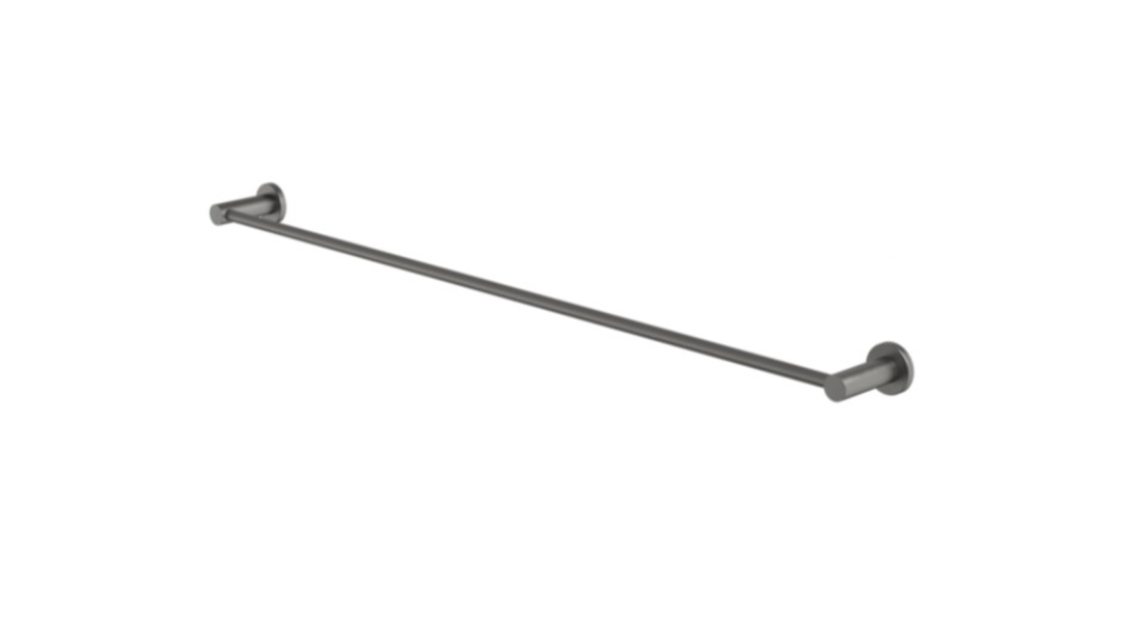 Caroma Liano II 840mm Single Towel Rail - Gunmetal