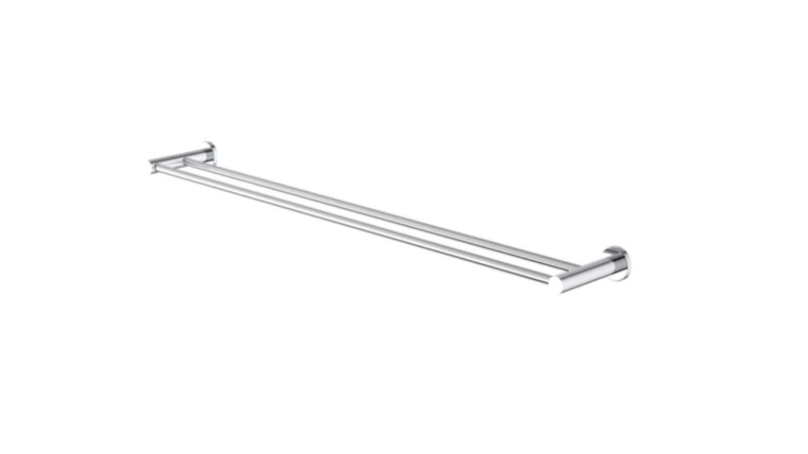 Caroma Liano II 840mm Double Towel Rail - Chrome 