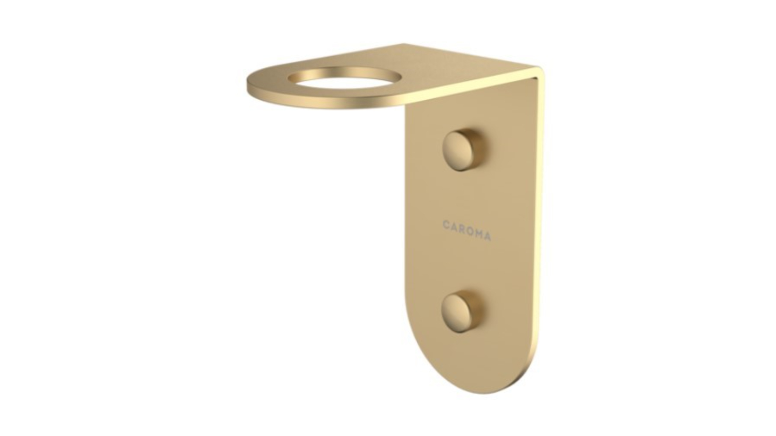 Caroma Liano II Soap Bottle Holder - Brushed Brass