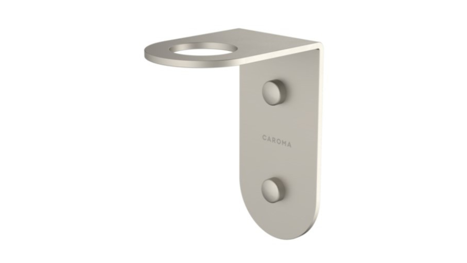 Caroma Liano II Soap Bottle Holder - Brushed Nickel