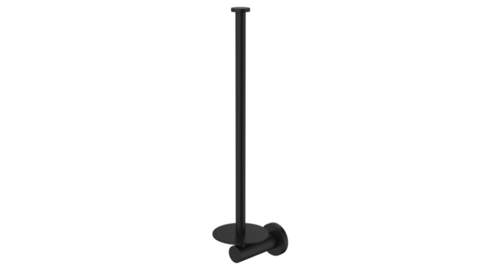 Caroma Liano II Spare Toilet Roll Holder - Matte Black