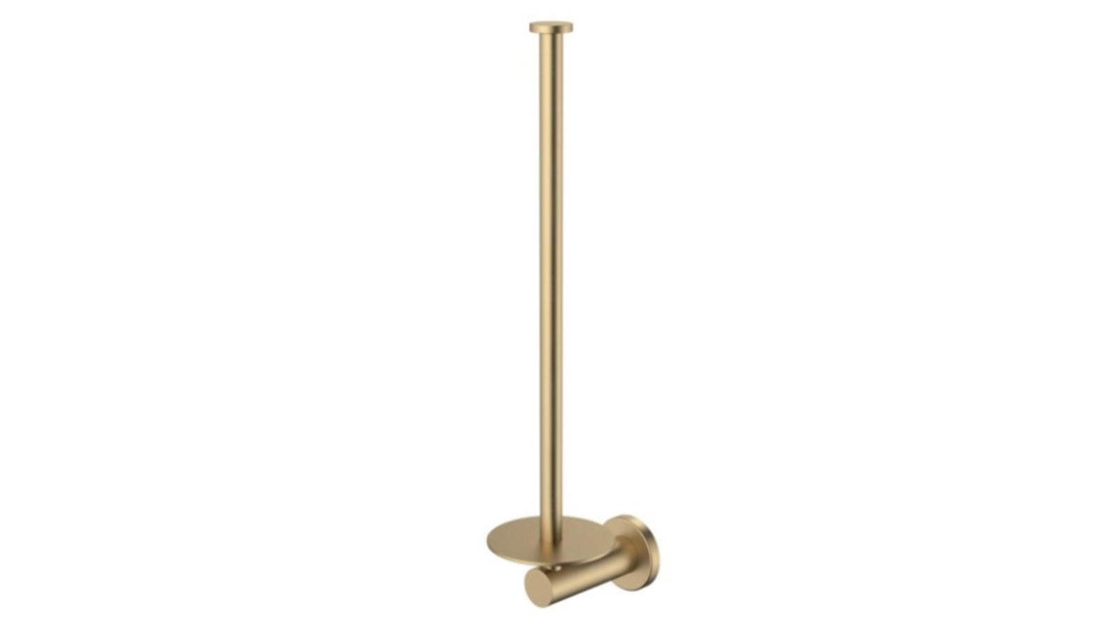 Caroma Liano II Spare Toilet Roll Holder - Brushed Brass