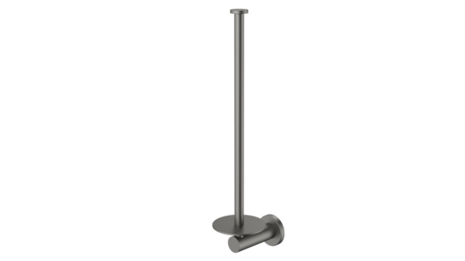 Caroma Liano II Spare Toilet Roll Holder - Gunmetal