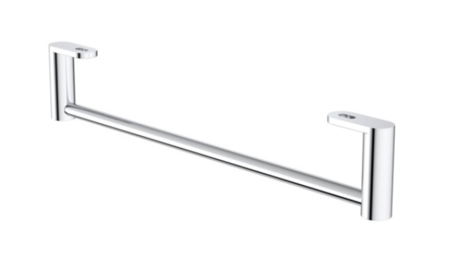 Caroma Liano II Hand Wall Basin Integrated Towel Rail - Chrome 