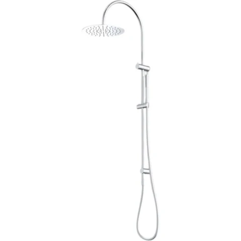 Caroma Liano II Rail Shower with Overhead - Chrome