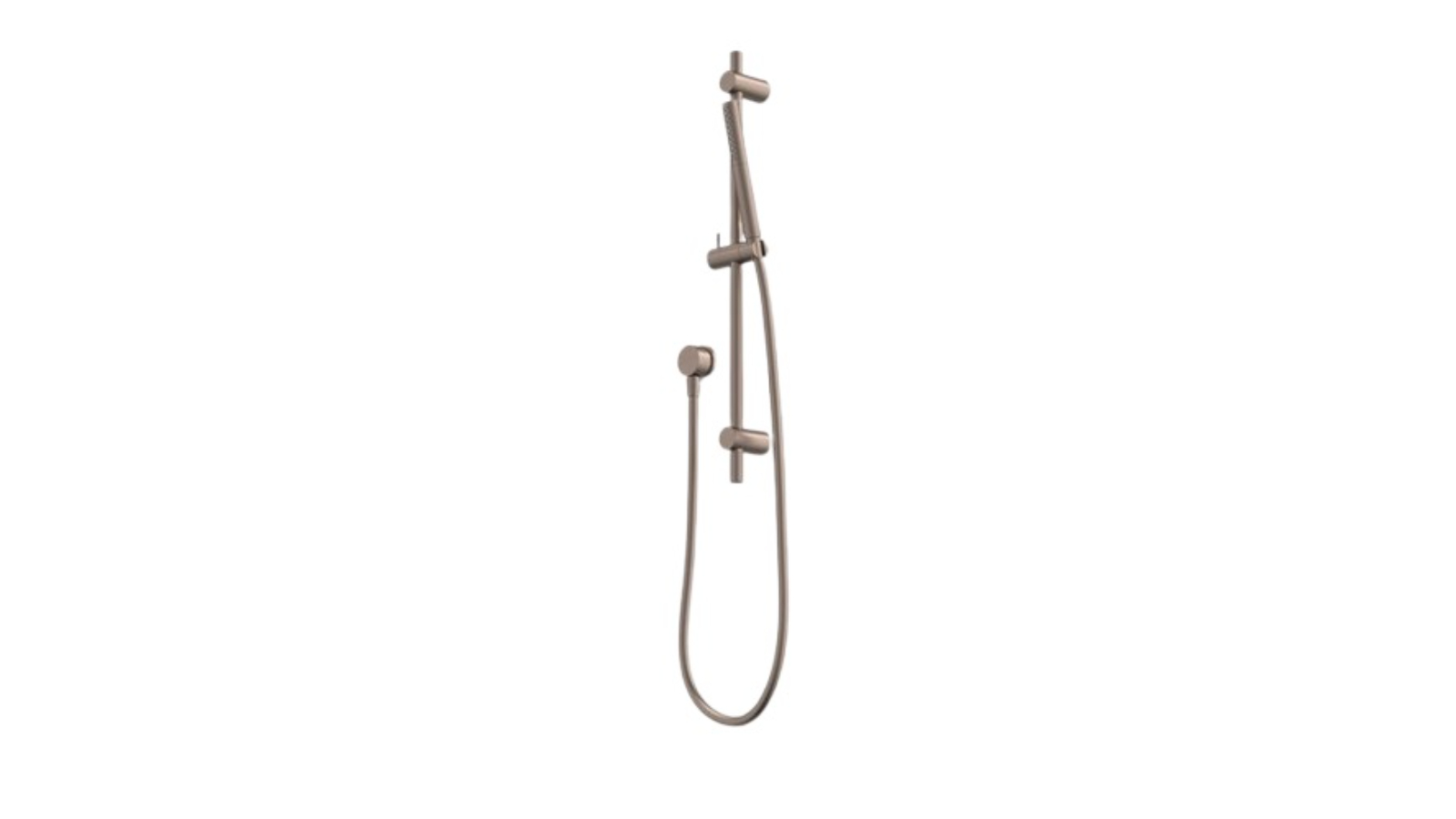 Caroma Liano II 3 Function Microphone Rail Shower - Brushed Bronze