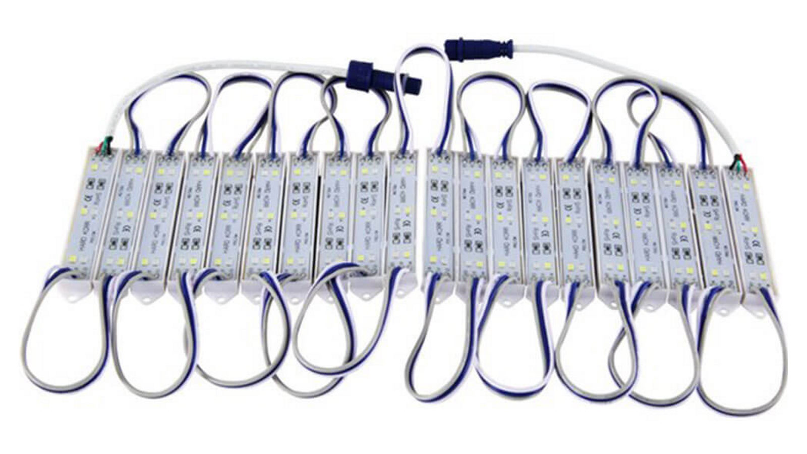 Korr Boat Light Kit with 40x Blue/White Strips & Controller