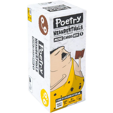 Poetry for Neanderthals Expansion by Exploding Kittens Card Game