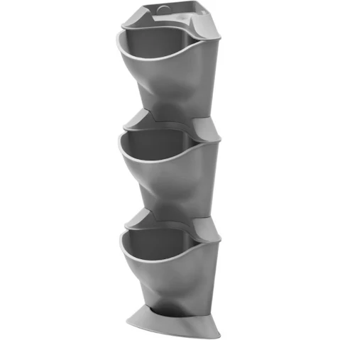 Gardena 13153-20 Modular 3 Pot Planter Basic Corner Set