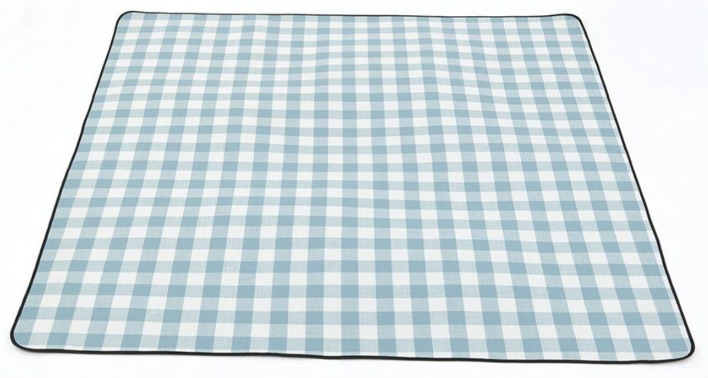 Viviendo Baby Blue Picnic Blanket Harvey Norman