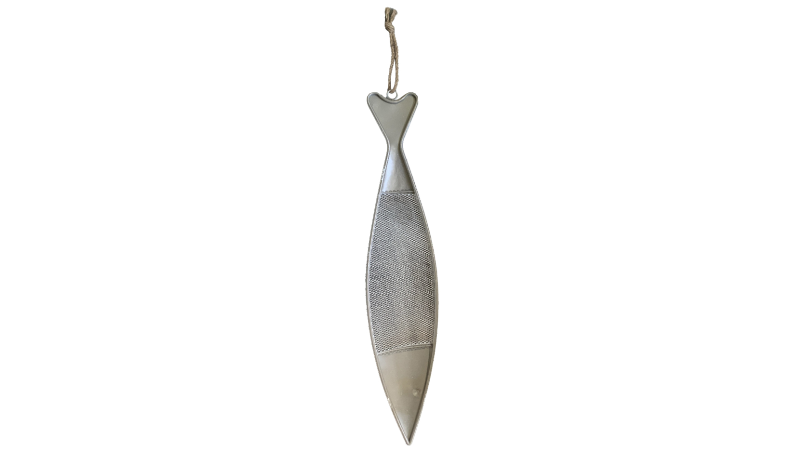 Willow & Silk Hanging Fish Wall Décor with Rope - 18 x 2.5 x 90cm