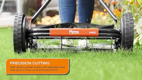 Flymo Push Grass Mower Flymo Push Lawn Mower 40cm Cut Lawn Mowers