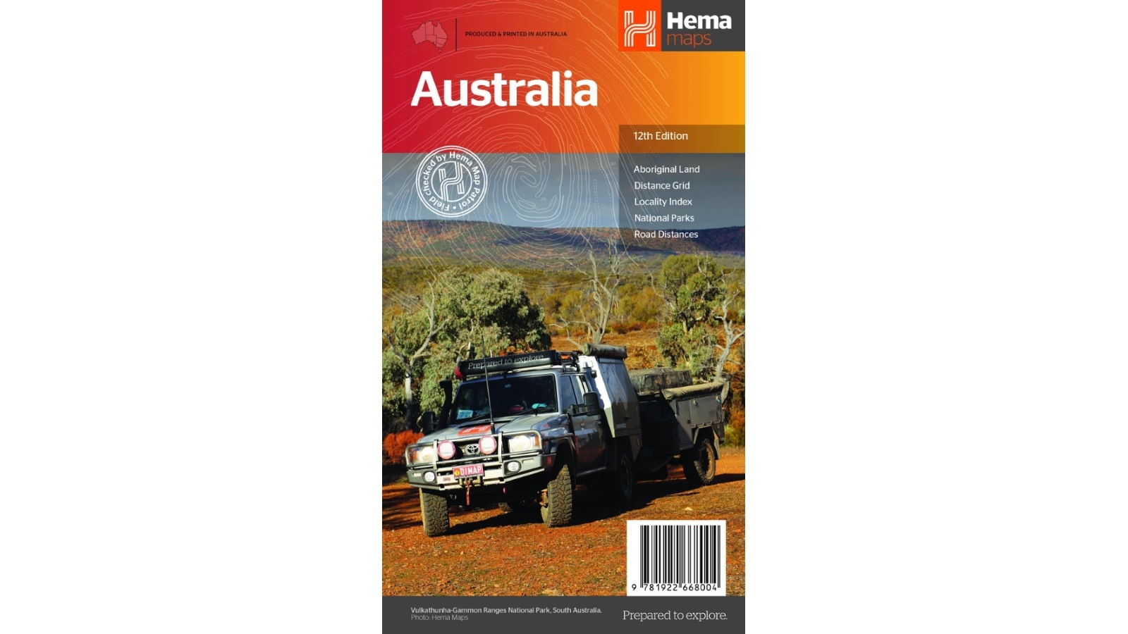 Hema Maps Australia Large Map - Folded