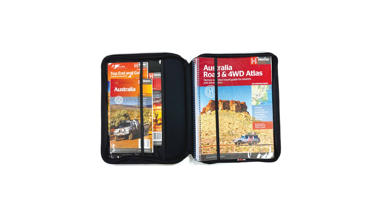 Hema Maps Atlas and Map Wallet - B4