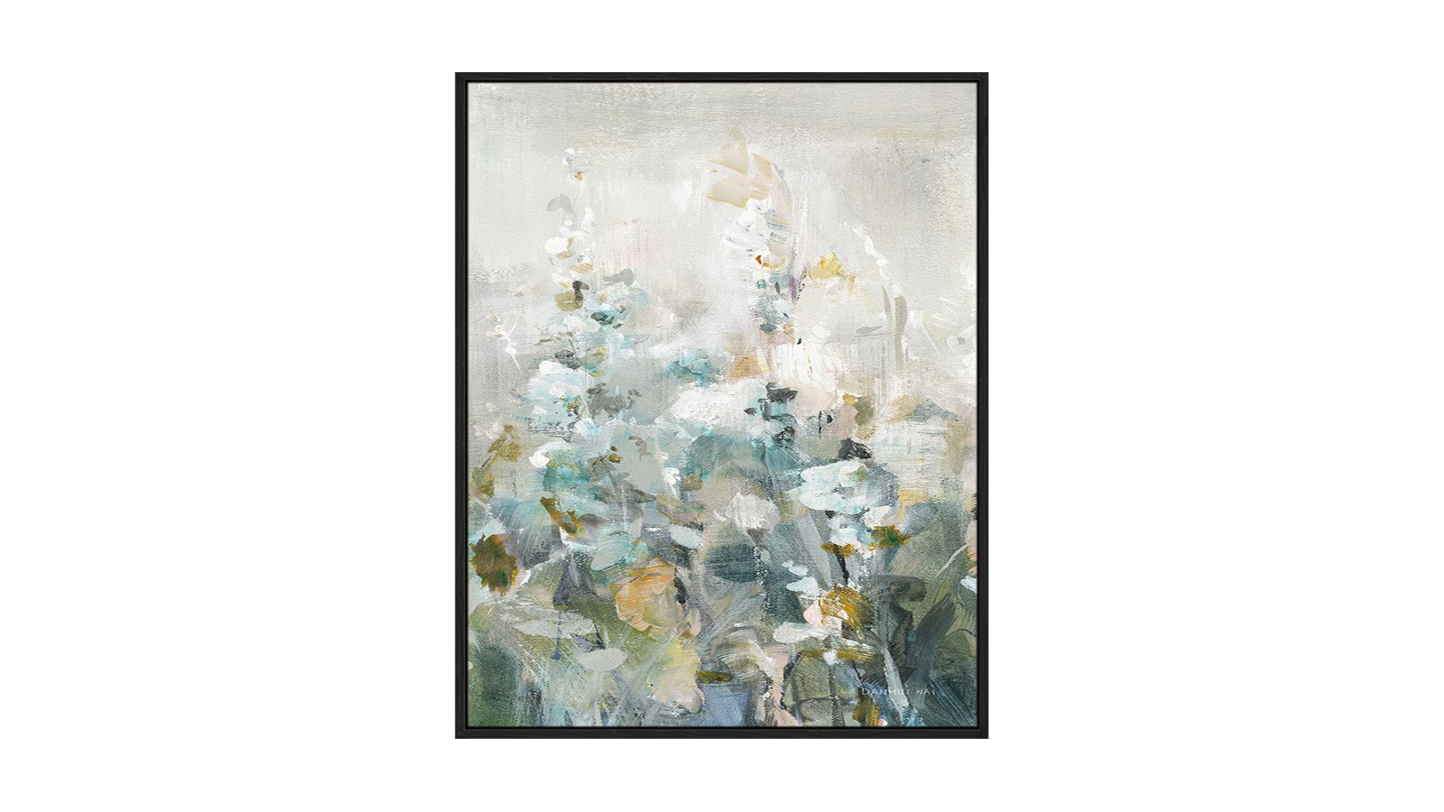 La Grolla Rustic Garden Neutral IV Black Gallery Wall Art- 243 x 123cm