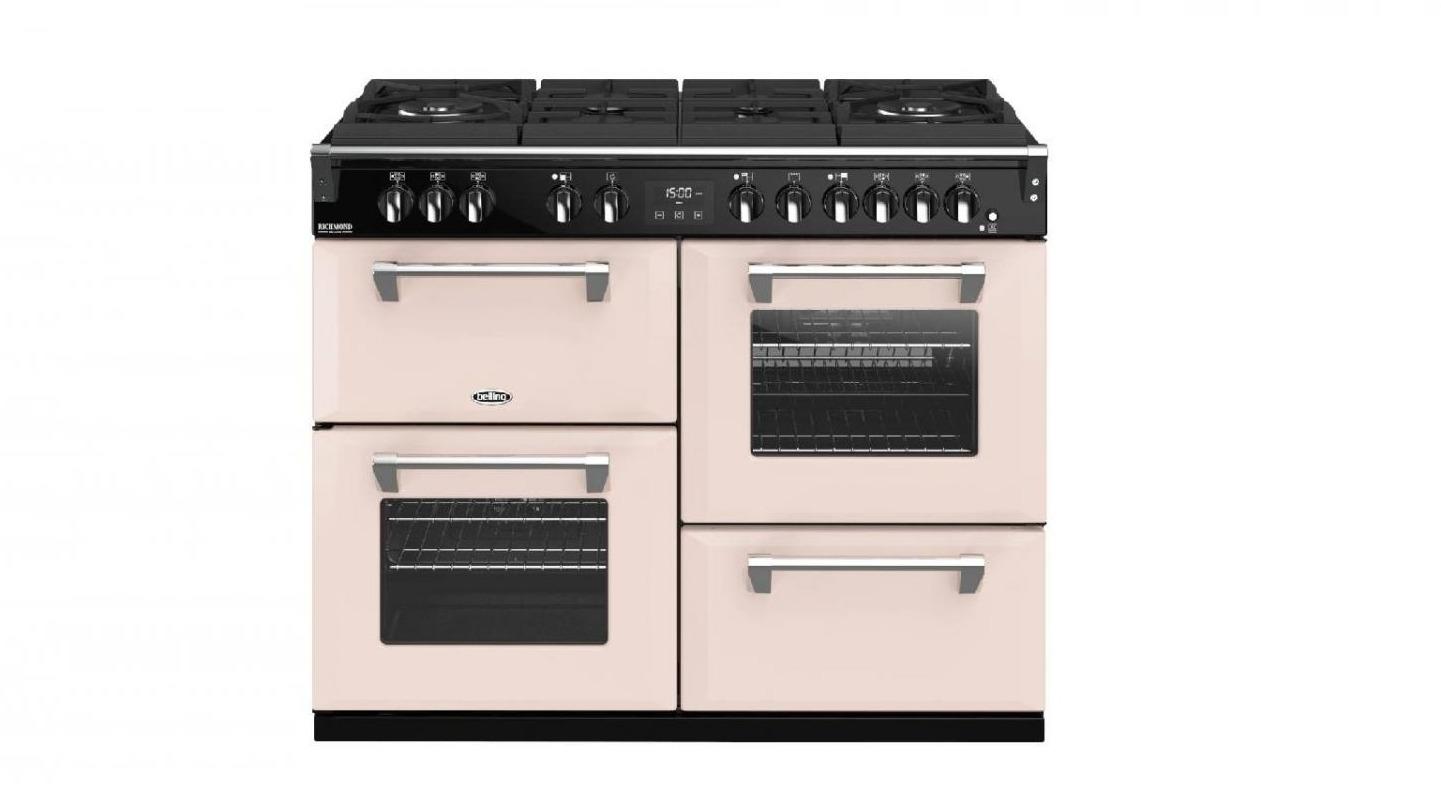 Belling 1100mm Richmond Deluxe Dual Fuel GasThroughGlass Range Cooker