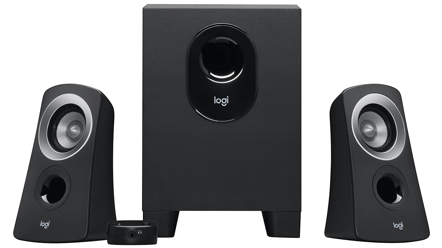 Logitech Z313 2.1- Channel PC Speaker - Black