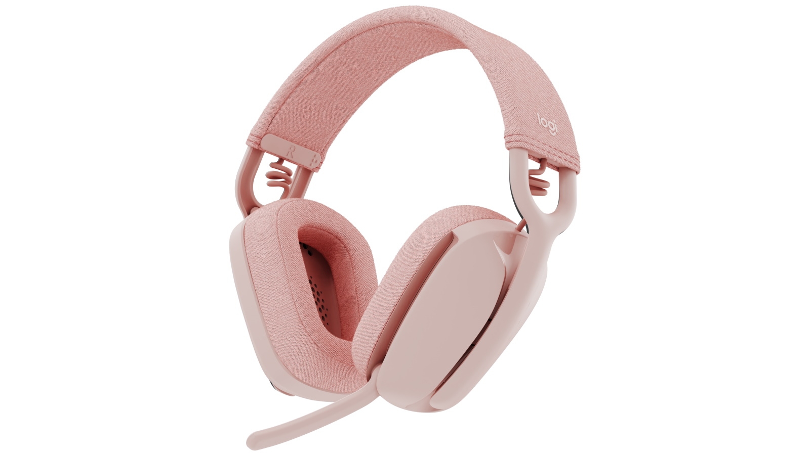 Logitech Zone Vibe 100 Wireless Over-Ear Headphones - Rose