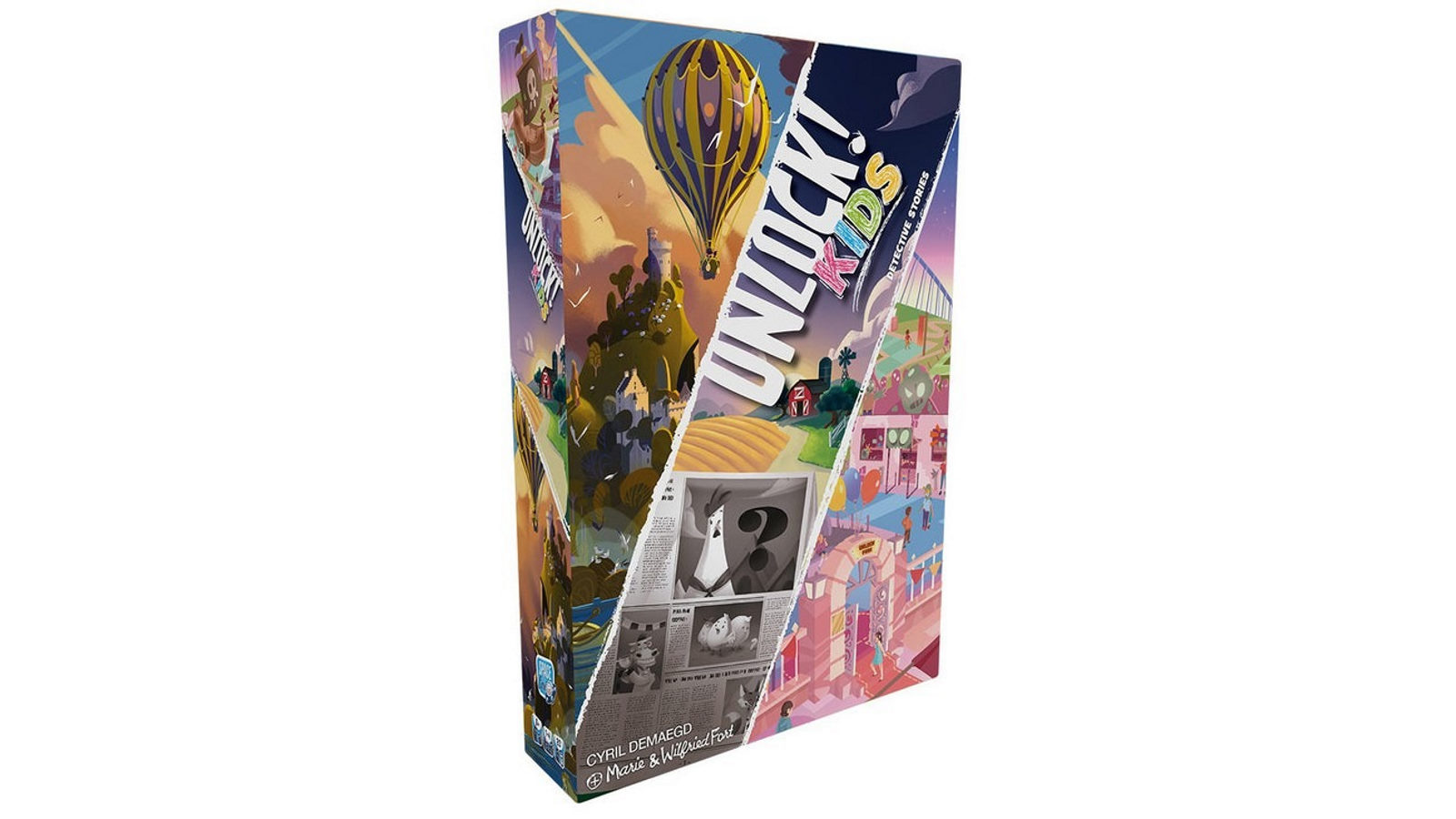 Unlock Kids Detective Stories Board Game
