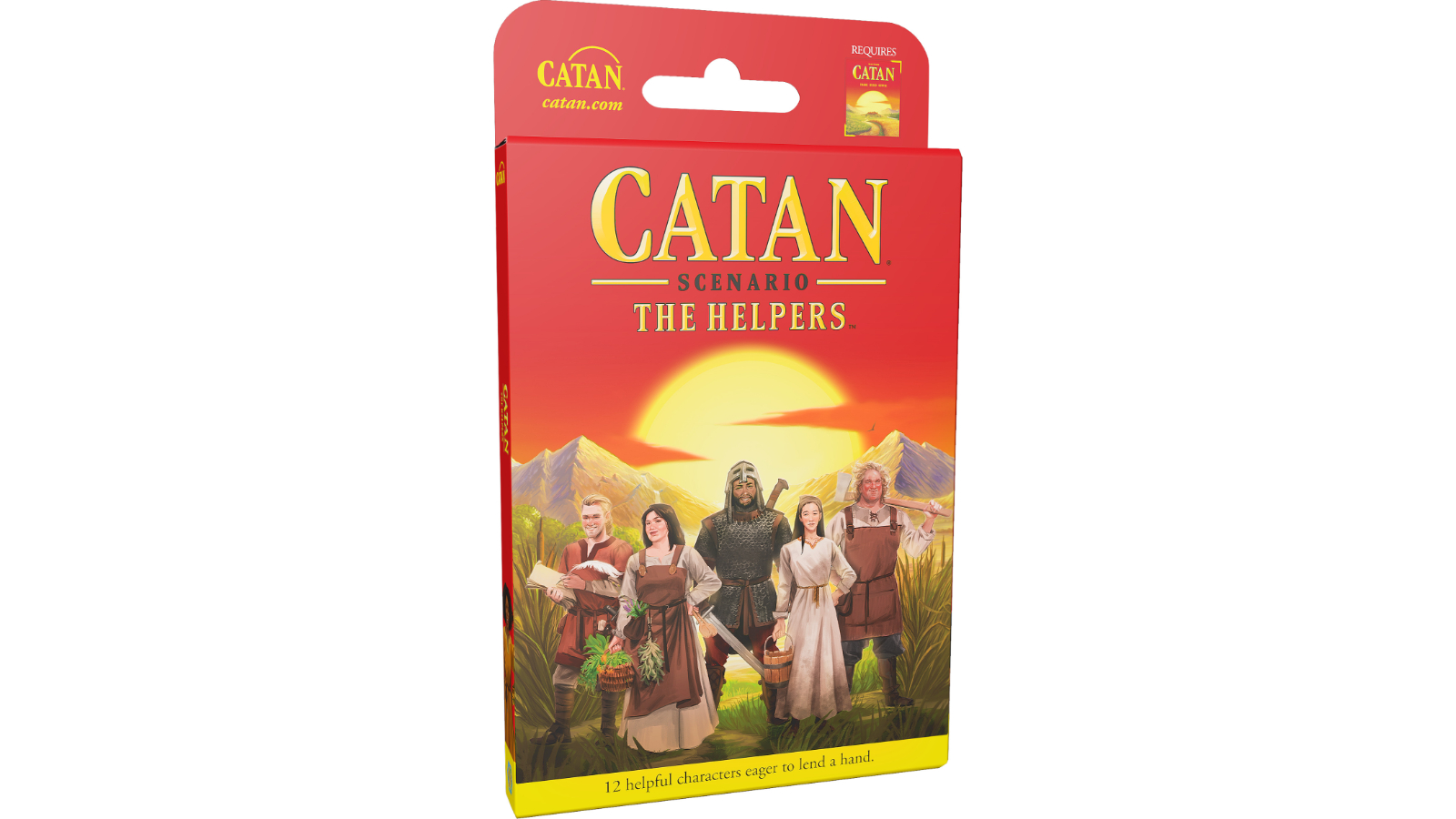 Asmodee Catan Scenario the Helpers Expansion Board Game