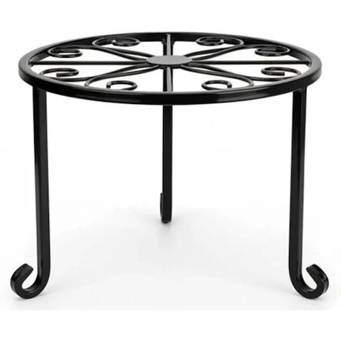 Vikus 5-Pack Rustproof Iron Plant Stands Indoor Outdoor Planter Holder