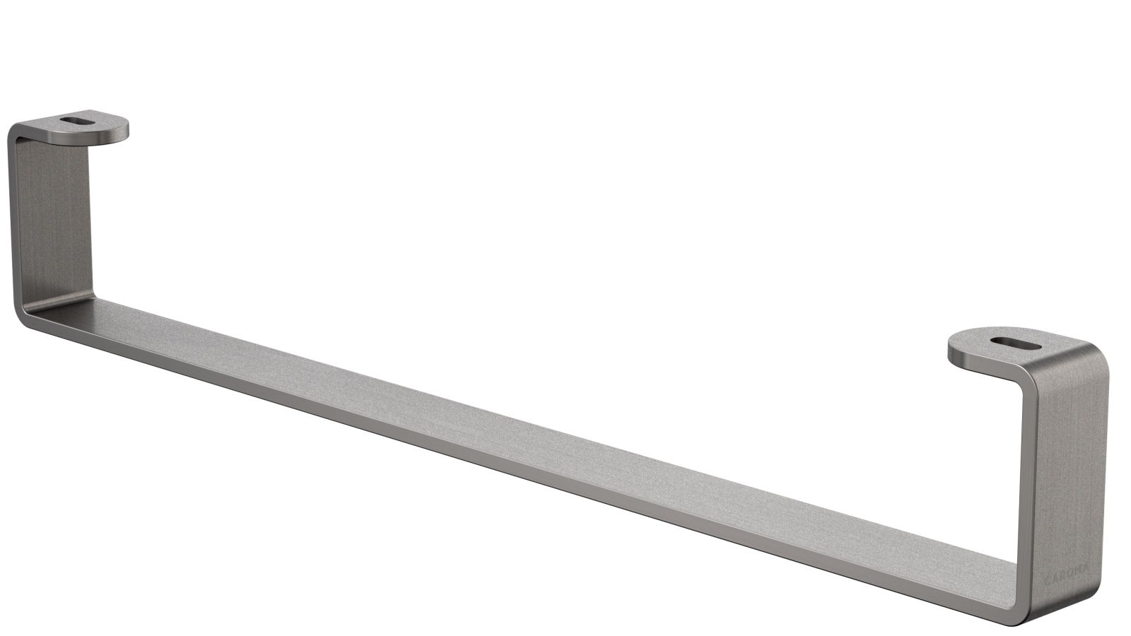 Caroma Urbane II Hand Wall Basin Integrated Rail - Gunmetal