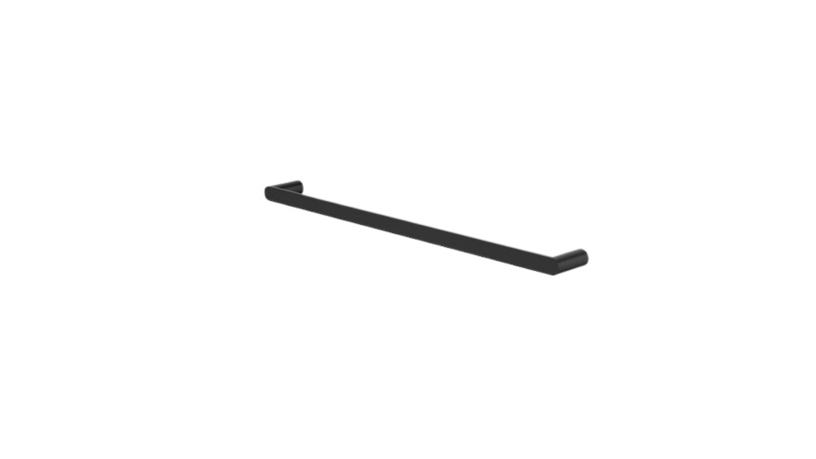 Caroma Urbane II 625mm Single Towel Rail - Matte Black 
