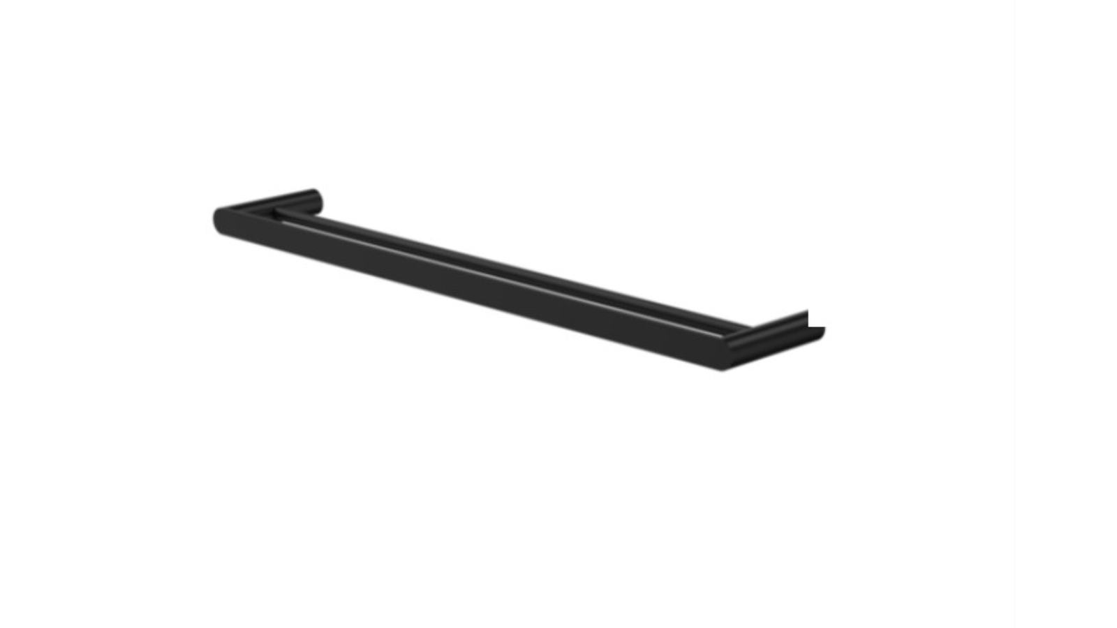 Caroma Urbane II 625mm Double Towel Rail - Matte Black 