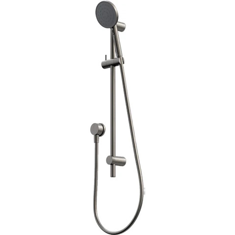Caroma Urbane II Rail Shower - Gunmetal