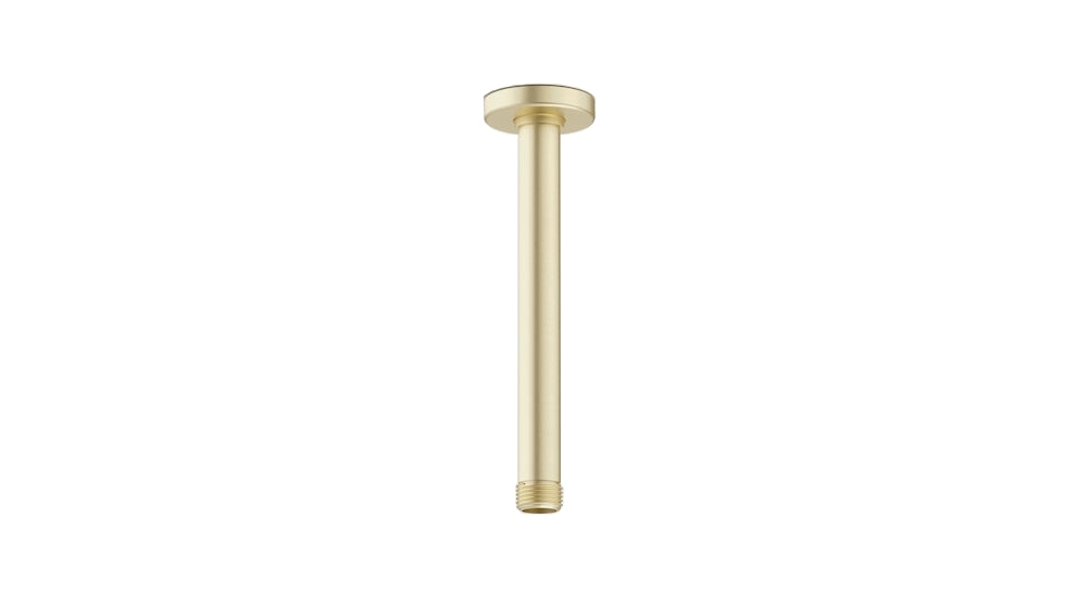 Caroma Urbane II 200mm Ceiling Shower Arm - Brushed Brass