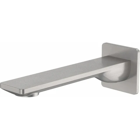 Caroma Urbane II 180mm Low Lead Basin/Bath Outlet with Square Cover Plate - Gunmetal