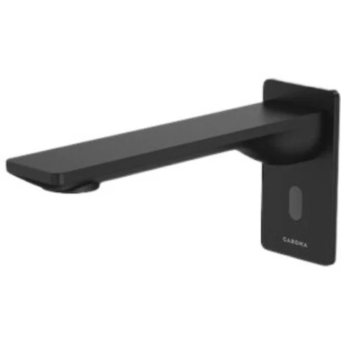 Caroma Urbane II Sensor 180 Wall Outlet Sales Kit - Matte Black