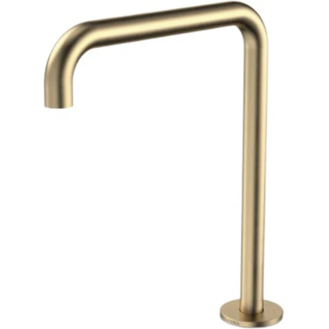 Caroma Urbane II 210mm Hob Swivel Outlet - Brushed Brass