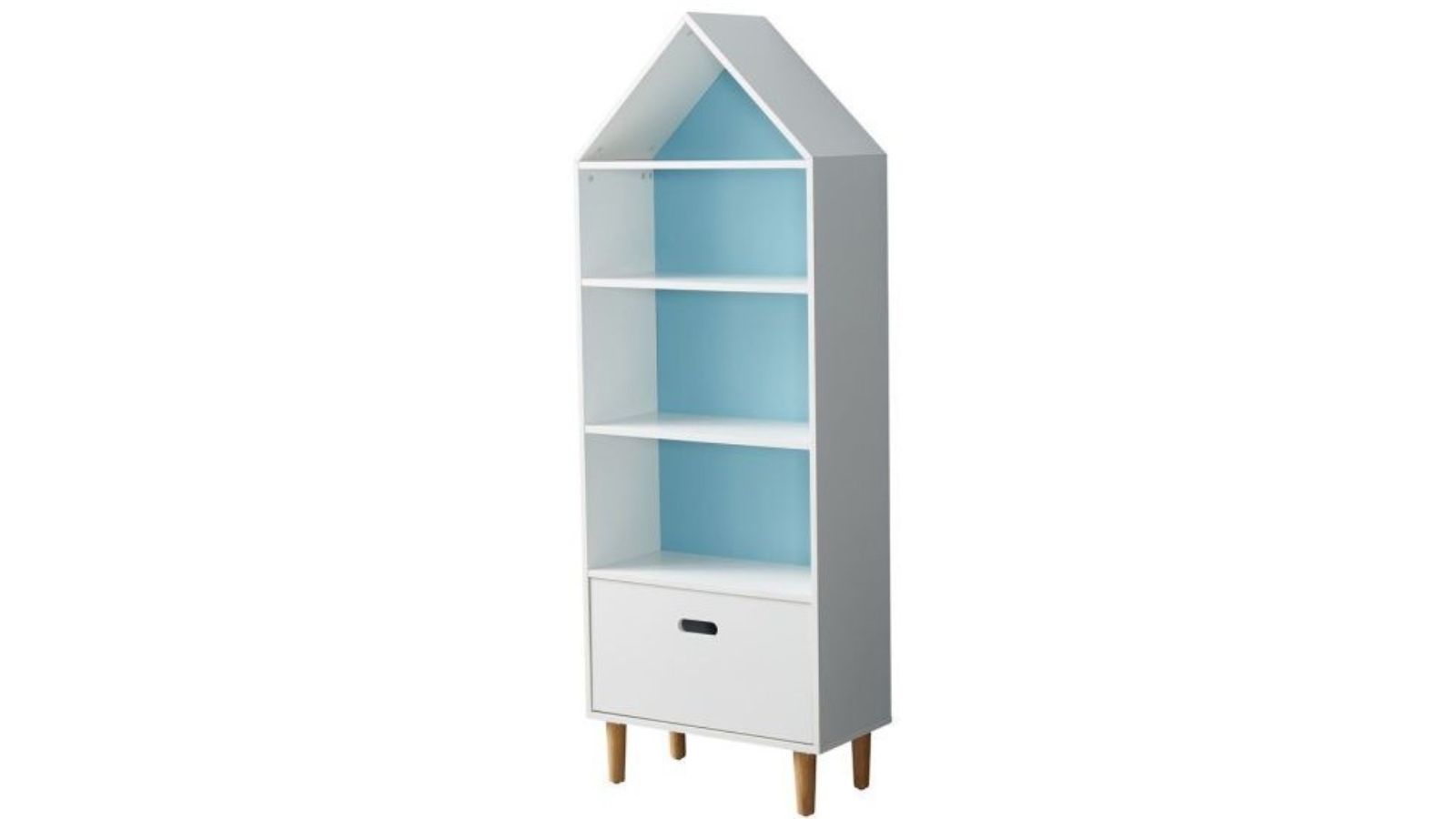 All 4 Kids White Ivy Kids Bookcase - Large