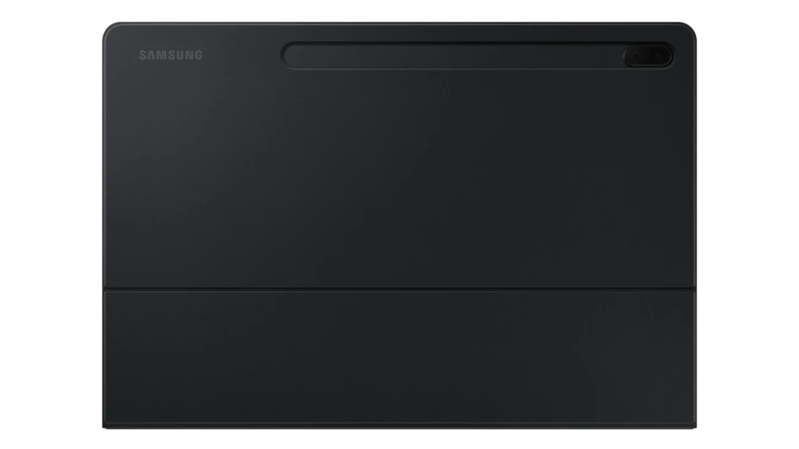 Samsung 12.4inch Galaxy Tab S8 Plus S7 Plus S7 FE Book Cover Keyboard - Black