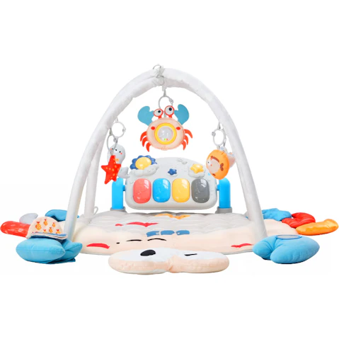 Advwin 4-in-1 Sensory Musical Piano Baby Play Mat