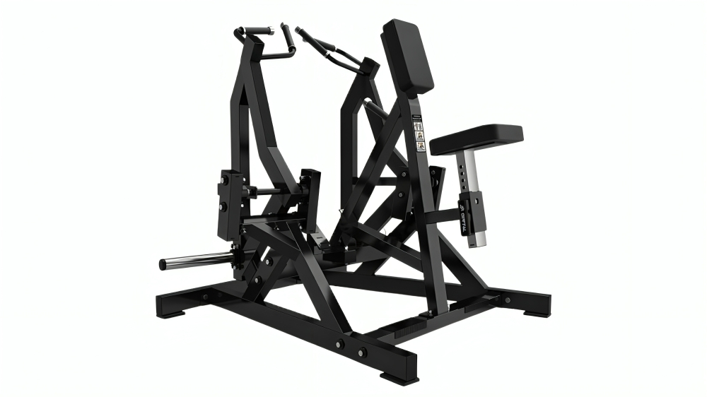Fitness Hero Raptor Series Iso-Lateral Row Plate Loaded Machine - Black