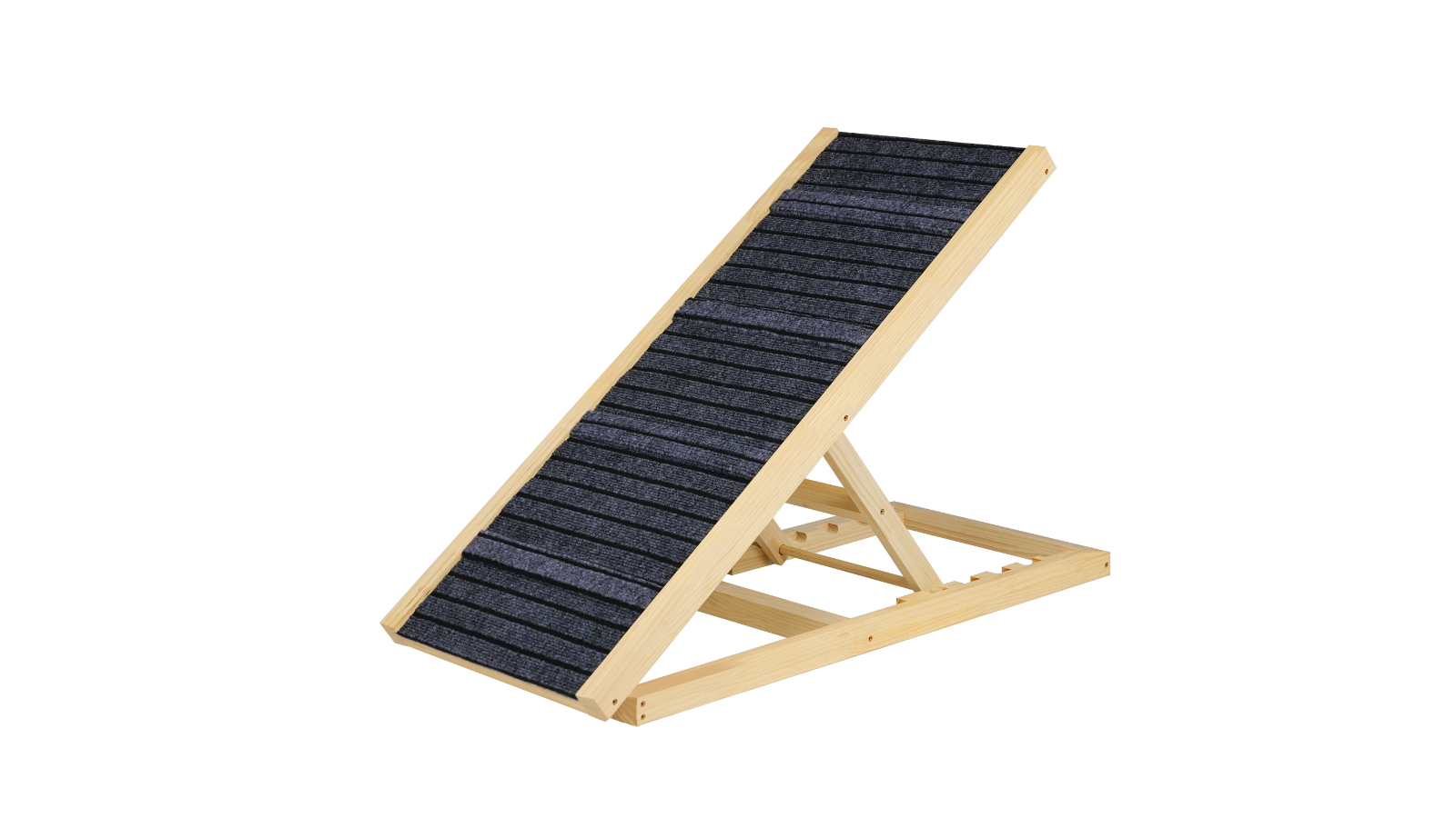 Advwin Dog Adjustable Height Foldable Ramps Stairs for Bed Sofa Car AU - 100cm