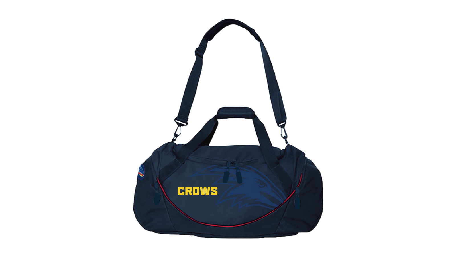 AFL Large Adelaide Crows Shadow Shoulder Strap Sports Bag